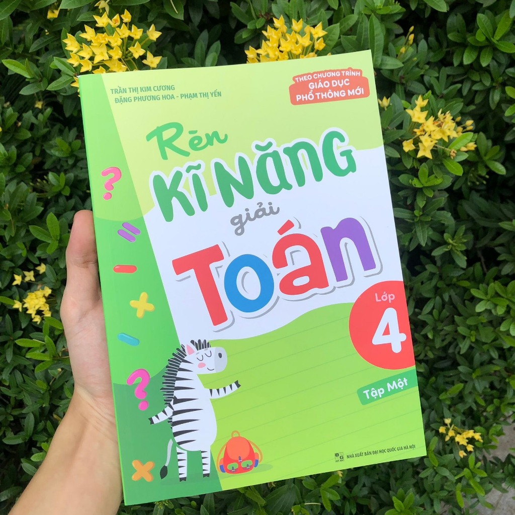 Ảnh Sách: Tổng Hợp Kiến Thức Toán - Tiếng Việt Lớp 4 3