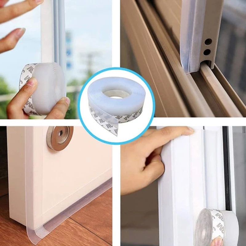 Cao Su Dính Khe Cửa Đóng / Khe Cửa Thuận Tiện Bụi