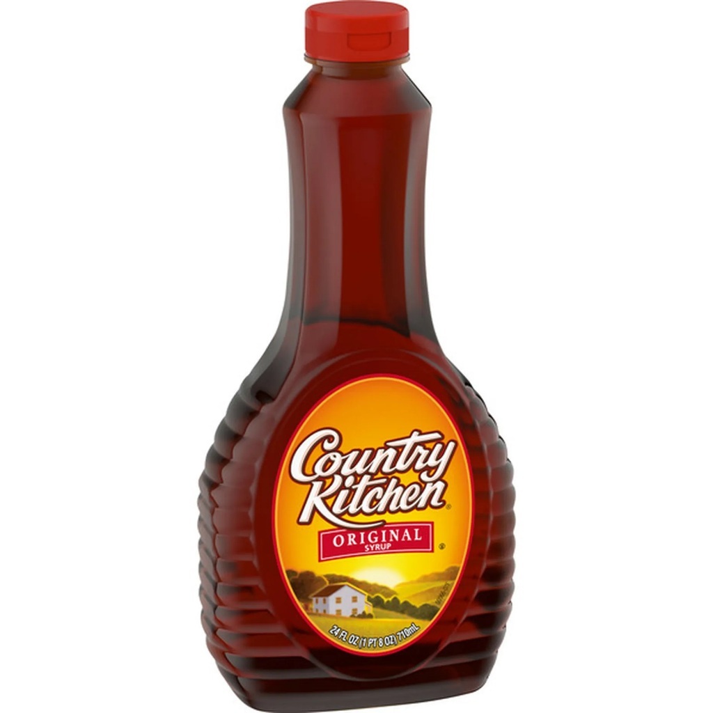 Siro ăn kèm pancake Country Kitchen Original Pancake Syrup, Chai 710 mL (24 Oz.)