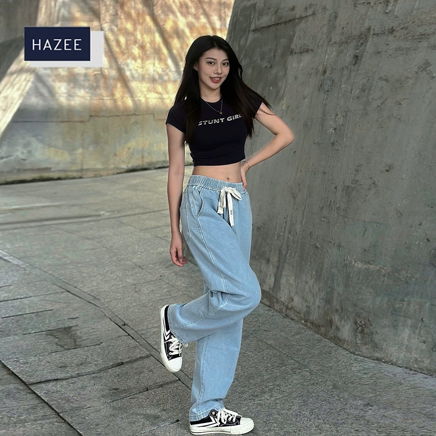 Quần Jean Nam Nữ HAZEE Baggy – Hot Shopee, Mẫu Mới 2025, Chuẩn Xu Hướng