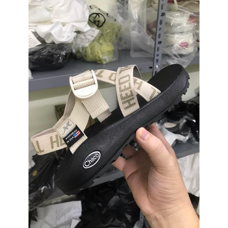 Đế thường 35 - 43 dây chữ kem nam nữ