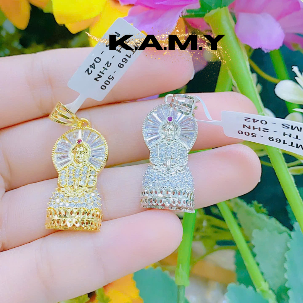 Mặt Dây Chuyền Phật Quan Âm Bồ Tát May Mắn TH6325 - Trang Sức KAMY