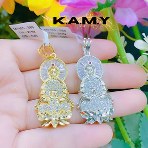 Mặt Dây Chuyền Phật Quan Âm Bồ Tát May Mắn TH6325 - Trang Sức KAMY