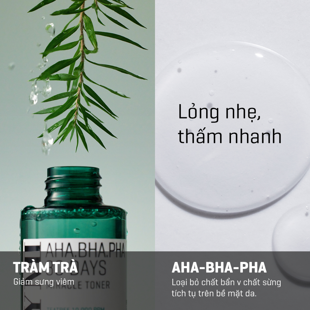 Ảnh [SP Live] Some By Mi Nước hoa hồng hỗ trợ làm dịu mụn AHA-BHA-PHA 30 Days Miracle Toner 150ml 2