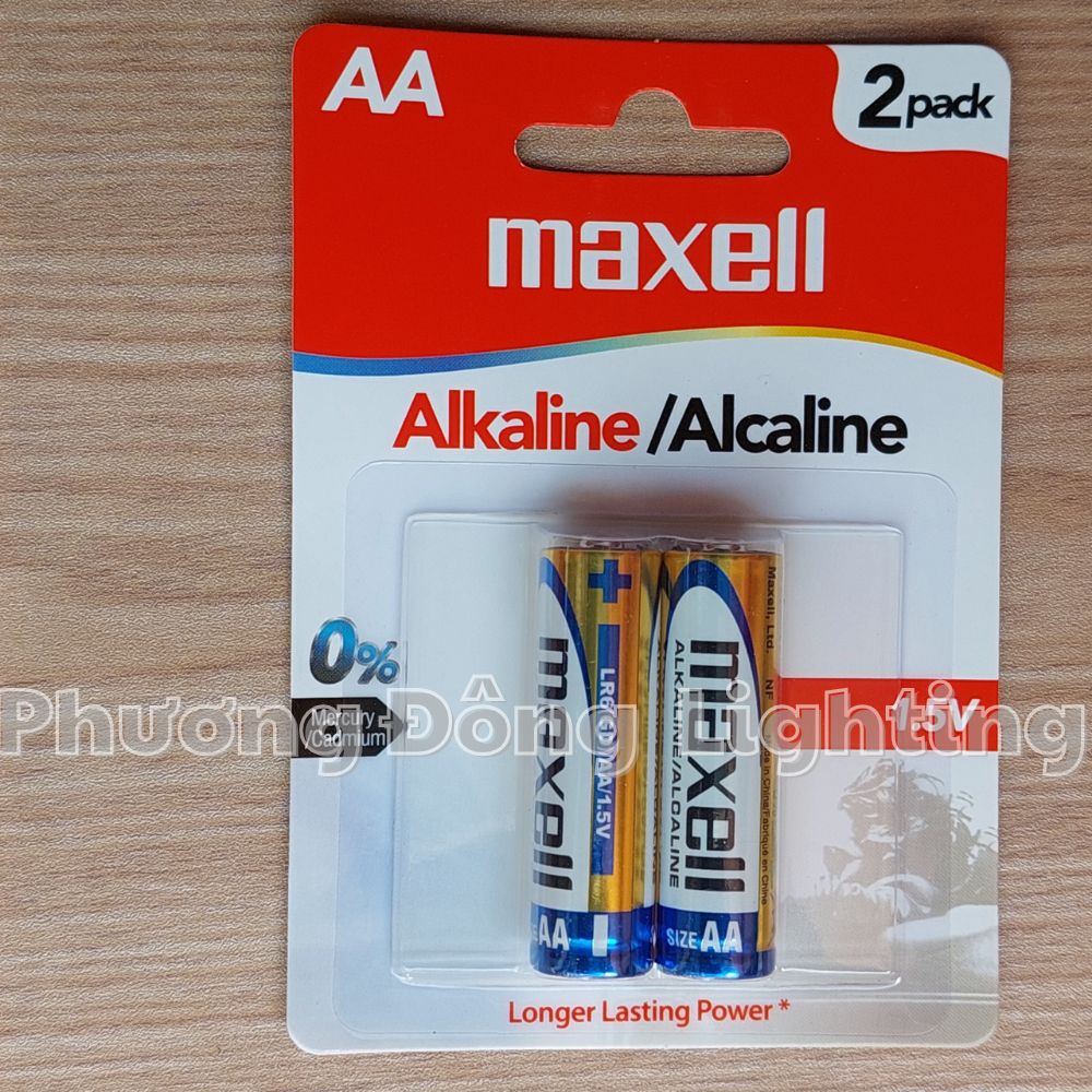 Pin AA, AAA Maxell Alkaline Dung lượng cao dùng cho Remote, điều hòa, Tivi...