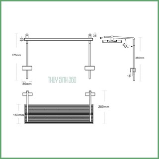Giá Treo Đèn Week V Series, M Series, L Series - Không Cần Dùng Cáp