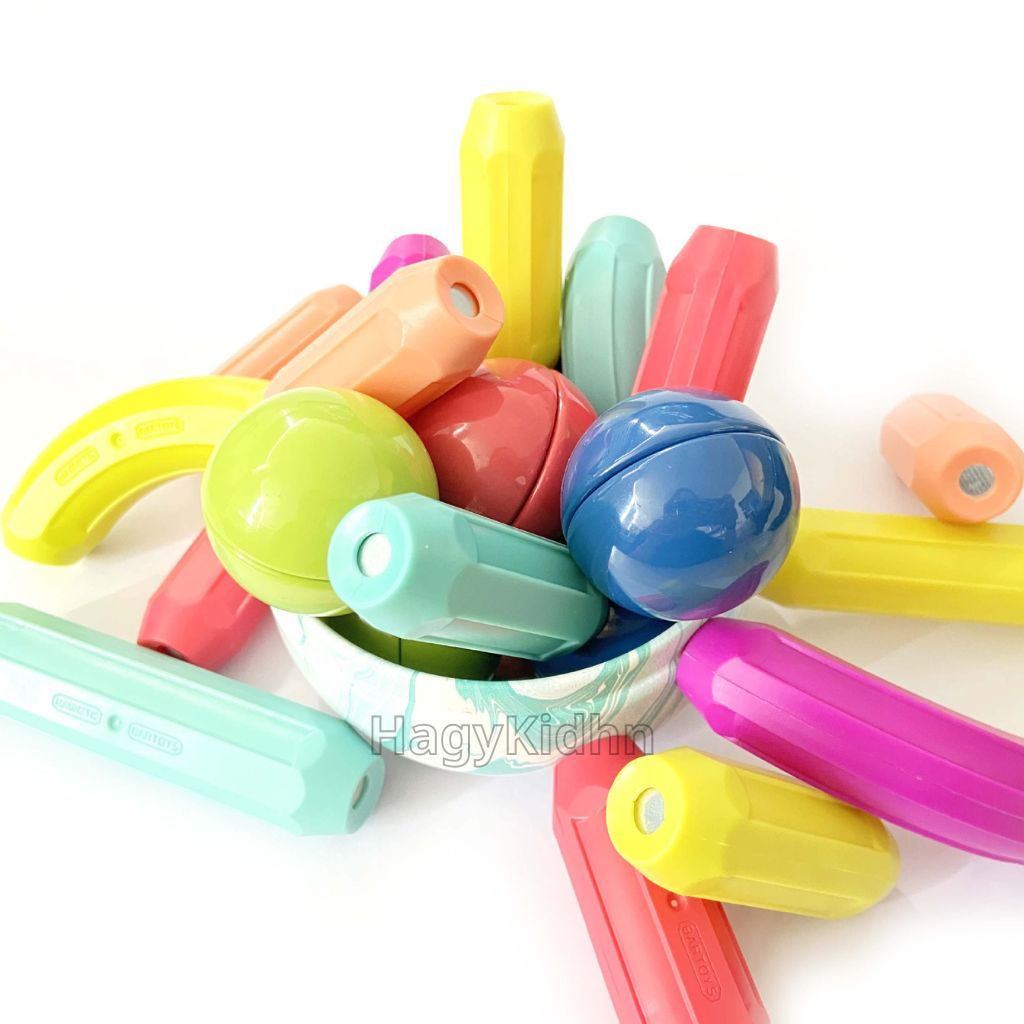 Đồ Chơi Xếp Hình Nam Châm 64 Chi Tiết Cho Bé Hagykidhn Đồ Chơi Giáo Dục Ghép Hình Montessori Giúp Bé Phát Triển Trí Tuệ