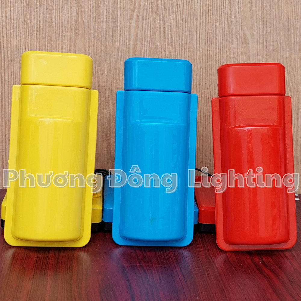Đèn bàn Vuông đọc sách dành cho học sinh, sinh viên, Tặng bóng 5W Trắng
