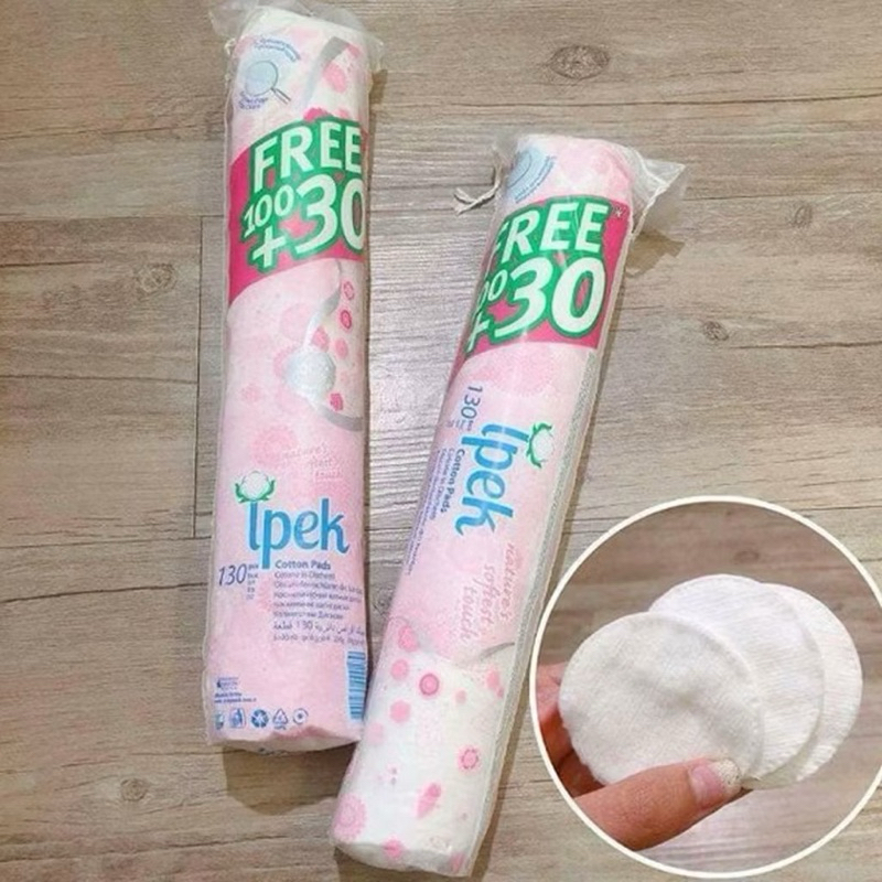 Bông Tẩy Trang Ipek Klasik Cotton Pads ( 120 + 30 Miếng )