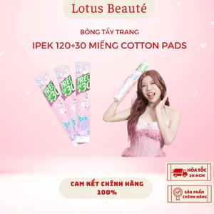 Bông Tẩy Trang Ipek Klasik Cotton Pads ( 120 + 30 Miếng )