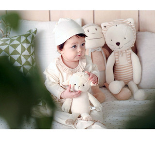 Thú bông/gấu bông hữu cơ ORGANIC JOHN N TREE nội địa Hàn Quốc Made in korea