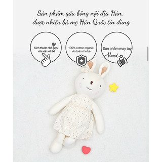 Thú bông/gấu bông hữu cơ ORGANIC JOHN N TREE nội địa Hàn Quốc Made in korea