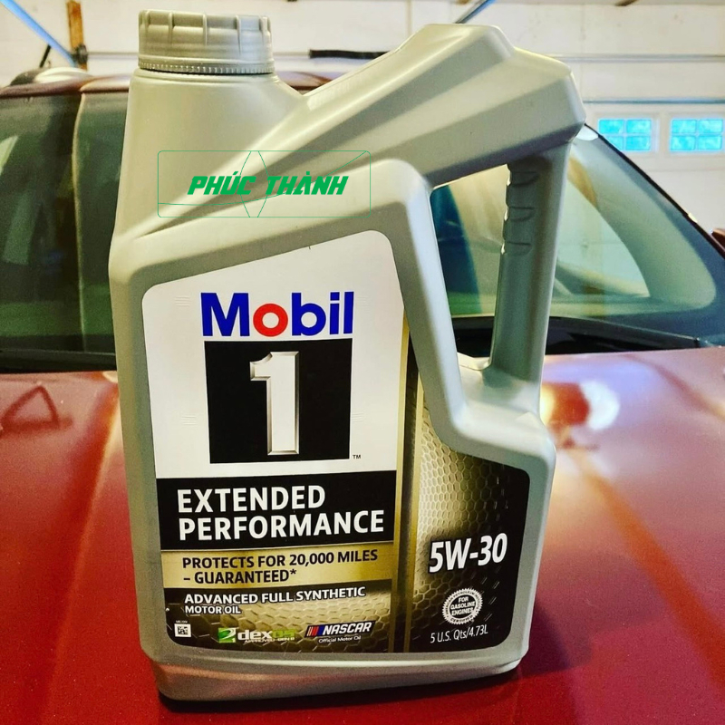 Dầu nhớt tổng hợp toàn phần ôtô, xe tay ga Mobil 1 Extended Performance 5w30 946ml/4,73L- Chính hãng