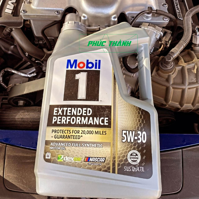 Dầu nhớt tổng hợp toàn phần ôtô, xe tay ga Mobil 1 Extended Performance 5w30 946ml/4,73L- Chính hãng