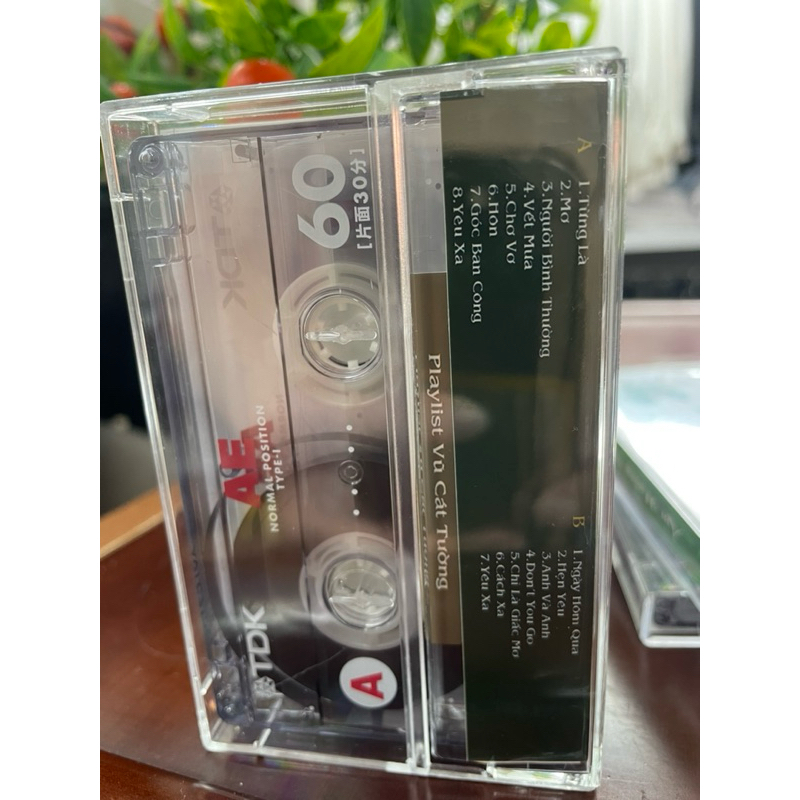 Băng Cassette Vũ Cát Tường