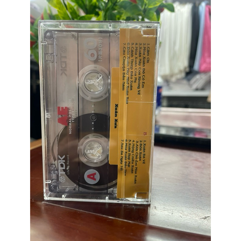 Băng Cassette Nhạc Xuân Xưa