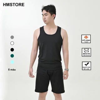 Áo tanktop nam chất thun lạnh chính phẩm co giãn thoải mái. Áo ba lỗ nam thể thao