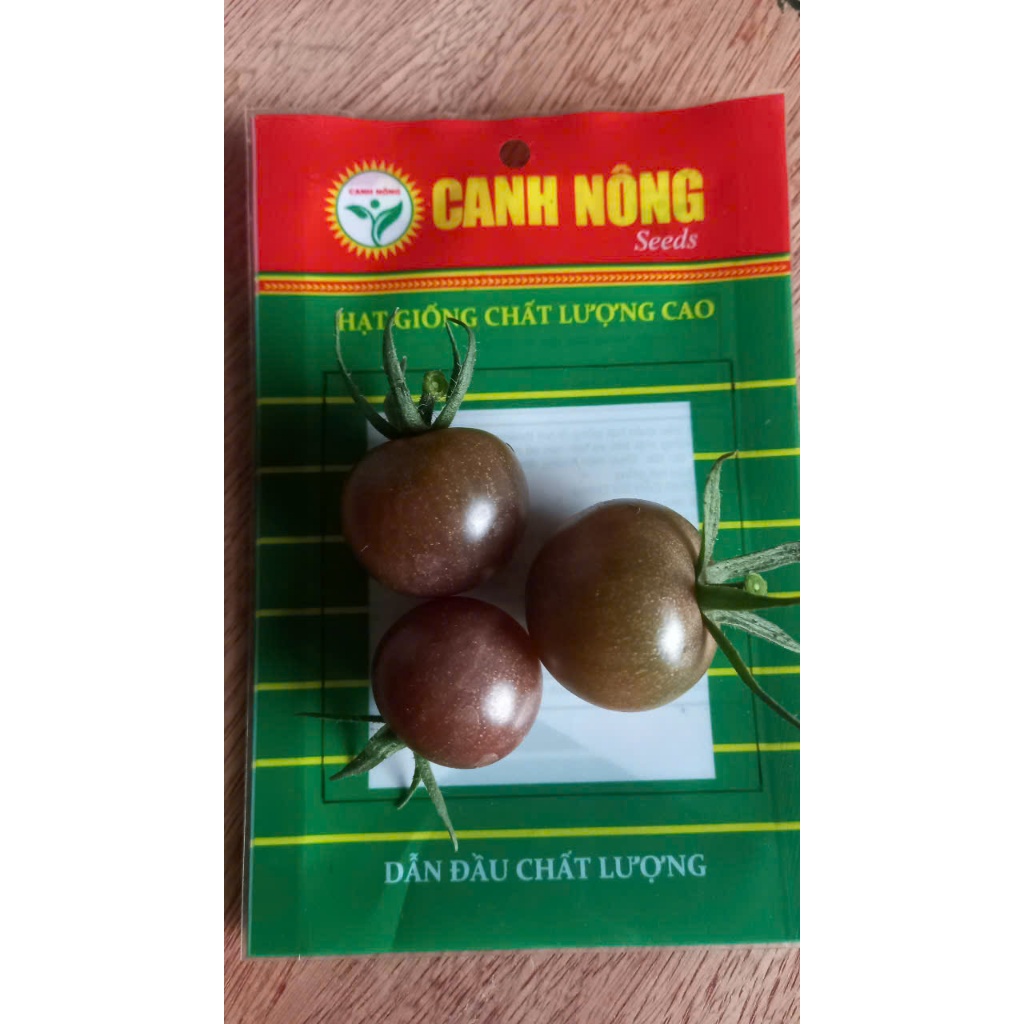 Hạt giống Cà Chua Chùm Socola ÍT CHUA, ÍT HĂNG TRÁI CÂY (0,1g~50 hạt) Không Giới Hạn Leo Giàn - Hạt giống CANH NỐNG