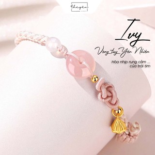 Ivy - Vòng Tay Ivy - Dây Đan Thủ Công - Mang Lại May Mắn, Bình An