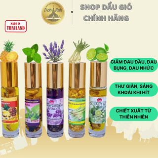 [CHÍNH HÃNG] Dầu Lăn Thảo Dược OTOP Banna Thái Lan 8ml - DẦU GIÓ DOKRAK