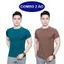 Áo thun cộc tay gân tăm co giãn 4 chiều thoáng mát nhiều màu trẻ trung Menswear