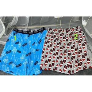 Quần Mặc Nhà Trẻ Em Xuất Dư C2661 Họa Tiết Dễ Thương Cho Bé Trai Bé Gái Unisex Size S M (38-50kg)