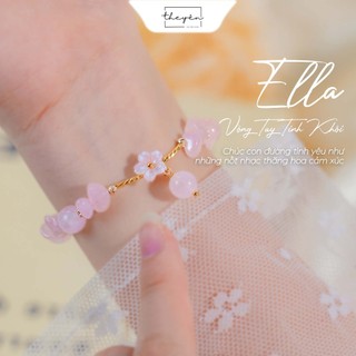 Ella - Vòng tay Tinh Khôi - Thạch Anh Hồng - Mang Lại Bình An Và Hạnh Phúc