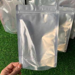 (1kg/size) Túi zip đáy đứng Mặt Bạc Mặt Trong đựng trái cây sấy (hàng loại 1 - có size)