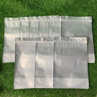 (1kg/size) Túi zip đáy đứng Mặt Bạc Mặt Trong đựng trái cây sấy (hàng loại 1 - có size)