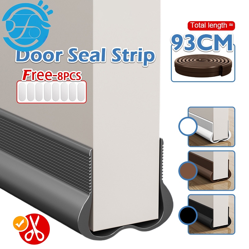 Ron PVC chặn khe cửa đa năng dài 93cm chống côn trùng,thanh chắn khe cửa,cách nhiệt/âm