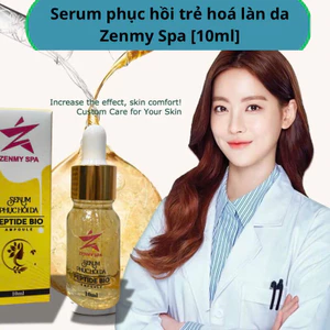 Serum trẻ hoá, phục hồi làn da săn chắc ZenMy Spa 10ml