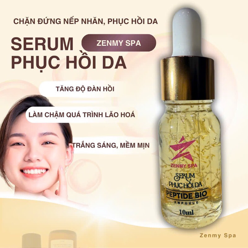 Serum trẻ hoá, phục hồi làn da săn chắc ZenMy Spa 10ml