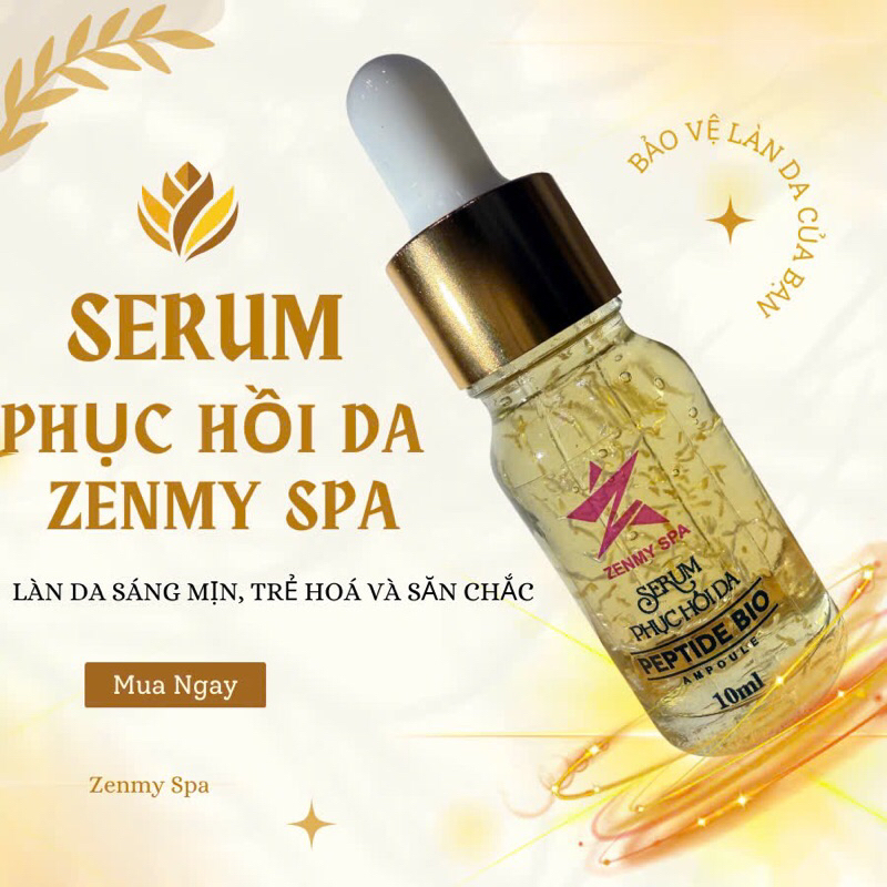 Serum trẻ hoá, phục hồi làn da săn chắc ZenMy Spa 10ml