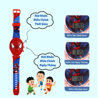 Đồng Hồ Đeo Tay Cho Bé Có Nhạc Có Đèn Họa Tiết Kuromi, Melody, Hello Kitty Dây Silicon Mềm Không Làm Đau Tay Bé