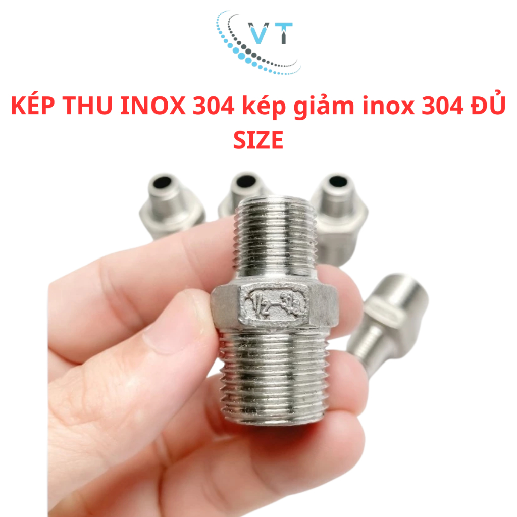 KÉP THU INOX 304 kép giảm inox 304 ĐỦ SIZE (3 cái)