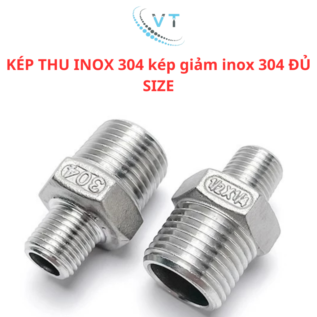 KÉP THU INOX 304 kép giảm inox 304 ĐỦ SIZE (3 cái)