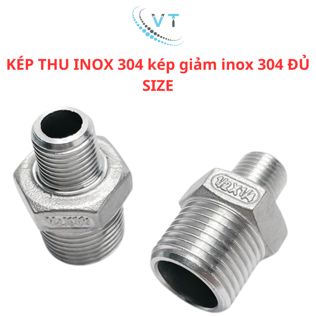 KÉP THU INOX 304 kép giảm inox 304 ĐỦ SIZE (3 cái)