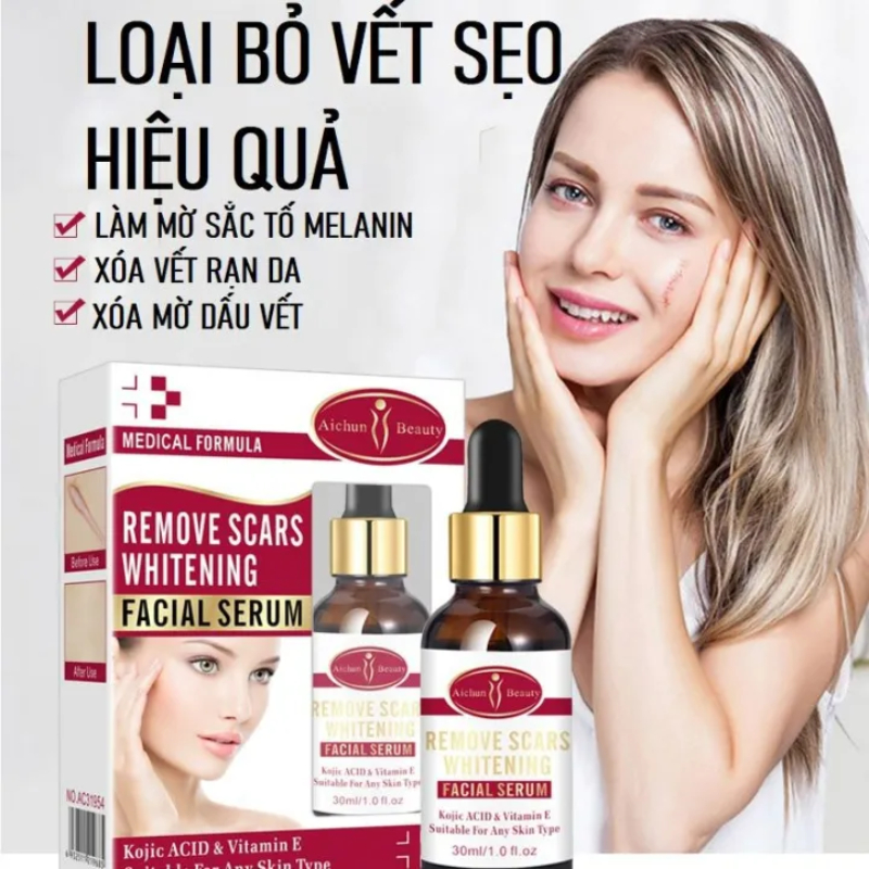 Serum Hết Sẹo Thâm Sẹo Rỗ, Sẹo Lỗ Chân Lông To, Sẹo Côn Trùng Cắn Chuyên Biệt Để ức Chế Hoặc Tăng Sinh Collagen