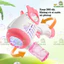 Đồ Chơi Máy Bắn Bong Bóng Xà Phòng 20 Nòng Xoay 360 Độ Lực Mạnh Đồ Chơi Ngoài Trời Cho Bé - BỐ KHỦNG LONG