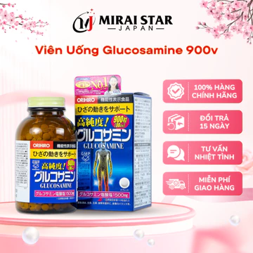 M1 Viên uống Glucosamine 900 viên Nhật Bản, glucosamine 950 viên Nhật Bản M2