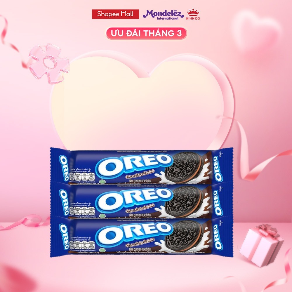 Bánh Quy Oreo, Combo 3 Thanh X 119.6G | Shopee Việt Nam
