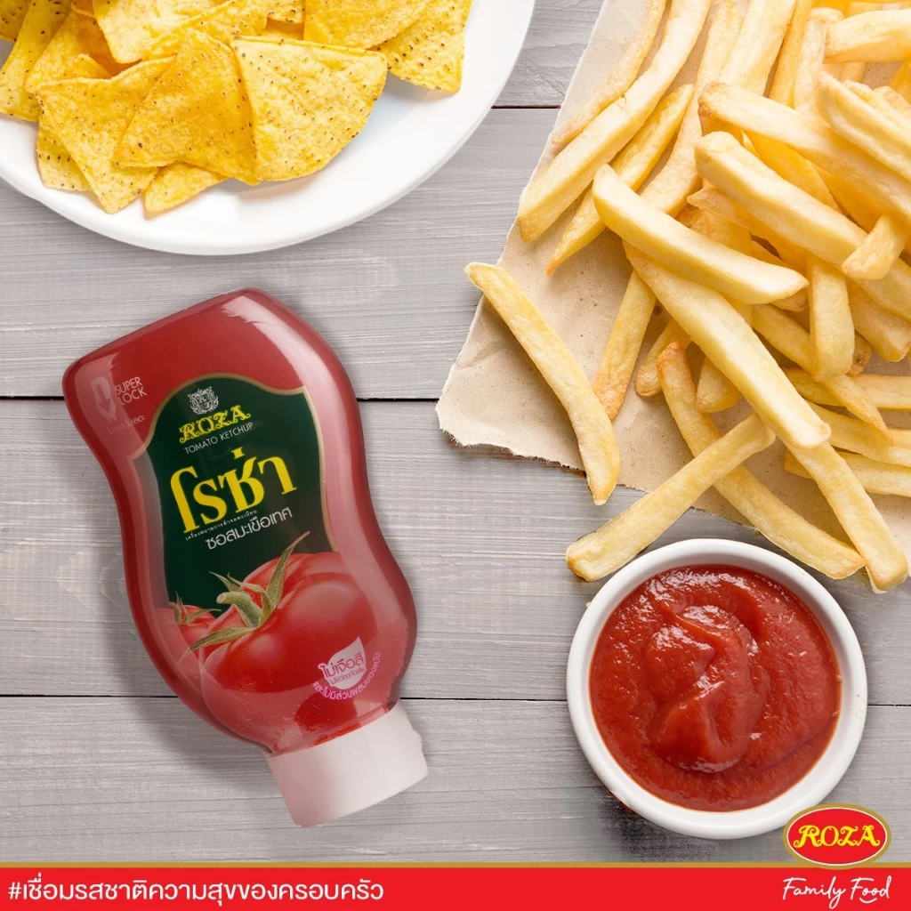 Tương Cà Roza Gia Vị Chua Cay | Việt Thái Phát - Hàng Thái Chính Hãng (500g/chai)