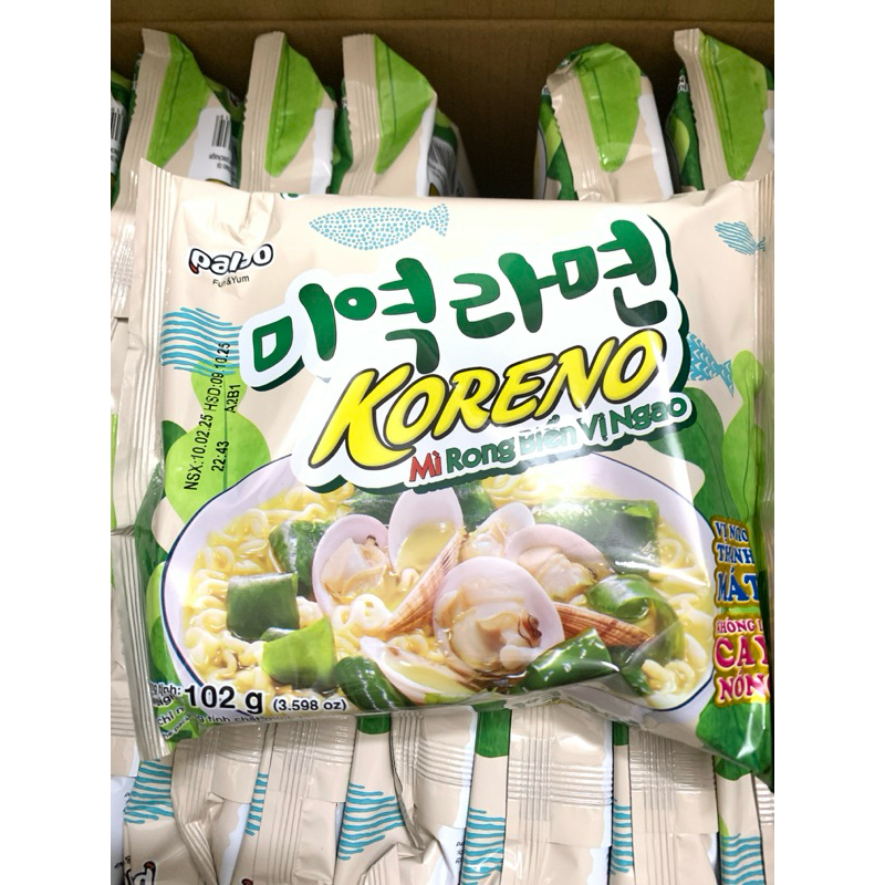 Mì Rong Biển Vị Ngao Koreno Gói 102g | Shopee Việt Nam
