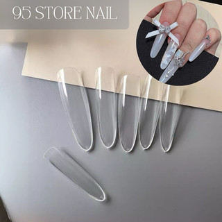 Móng úp hạt gạo siêu dài chất dẻo ôm móng - hộp  250 móng