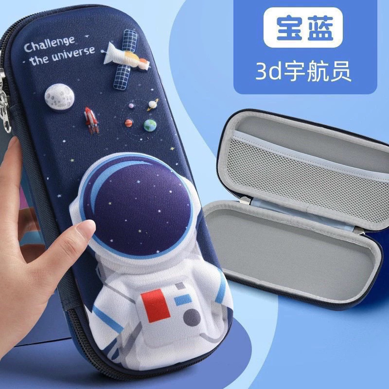 Hộp Đựng Bút hình 3D Cho Bé Chống Thấm Nước Kurumi ,Nezha,capy,bé ba,phi hành gia,labubu