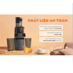 Máy ép chậm Hawonkoo SJH-002-GR (Màu Xám) - Công Suất 200W - Ép Kiệt Bã, Giữ Trọn Vitamin - Bảo Hành 24 Tháng — ảnh 7