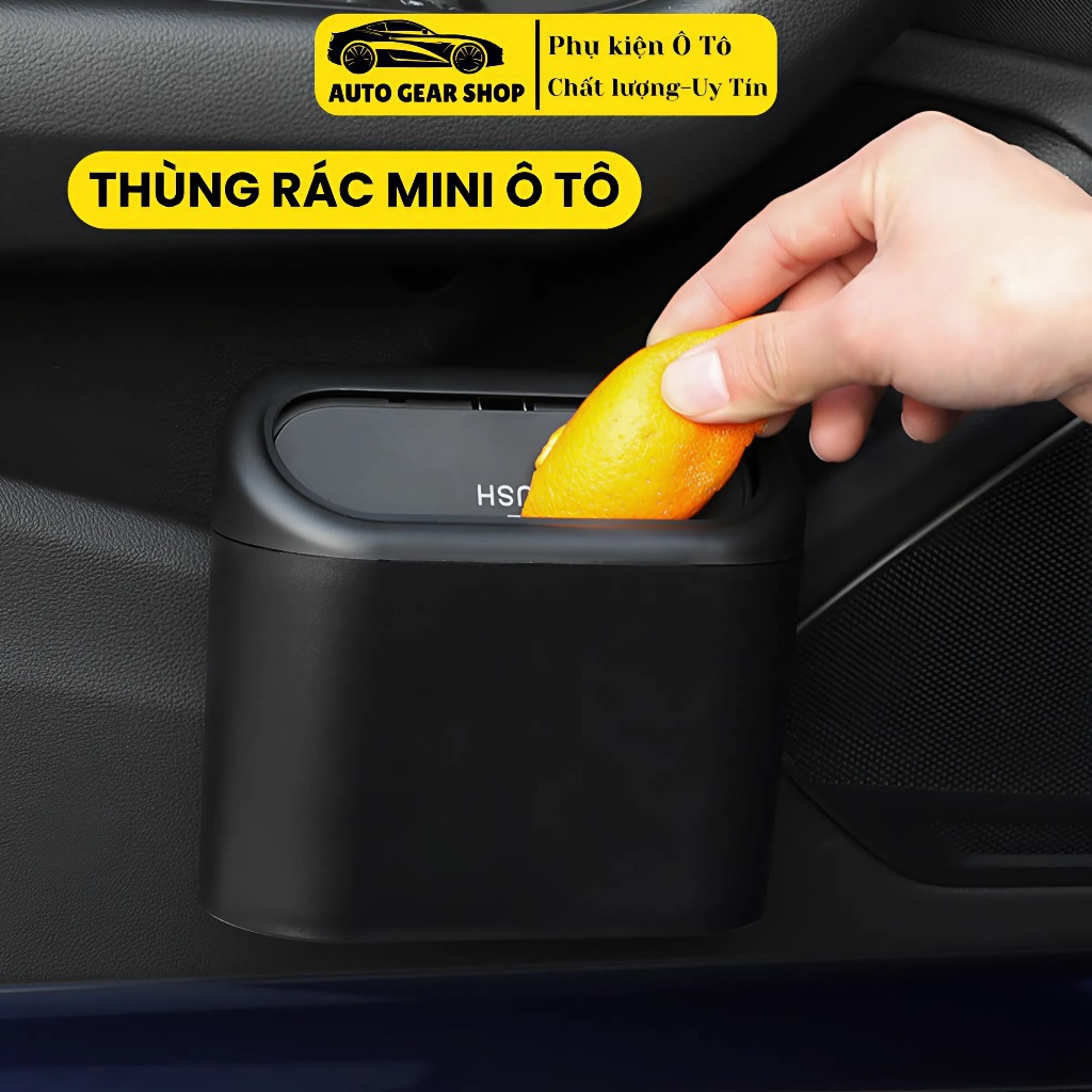 Thùng Rác Mini Ô Tô, Thùng Rác Xe Hơi, Hộp Đựng Rác Nhỏ Gọn Kẹp Trên Xe ...