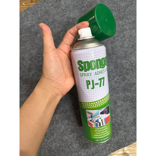 Keo xịt dạ năng PJ-77,600ml/chai,xịt dán tường siêu chắc.