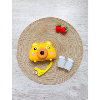 XẢ KHO - Máy chụp ảnh bắn bong bóng hình thú dễ thương cho bé