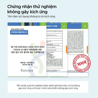 [KOL] Toner Giúp Hỗ Trợ Làm Sạch Sâu Lỗ Chân Lông Be The Skin BHA+ Pore Zero Toner 150ml